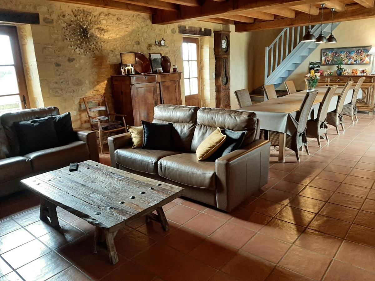 Chambre D'Hotes La Ferme De La Croix. Saint-Avit-Senieur Bagian luar foto