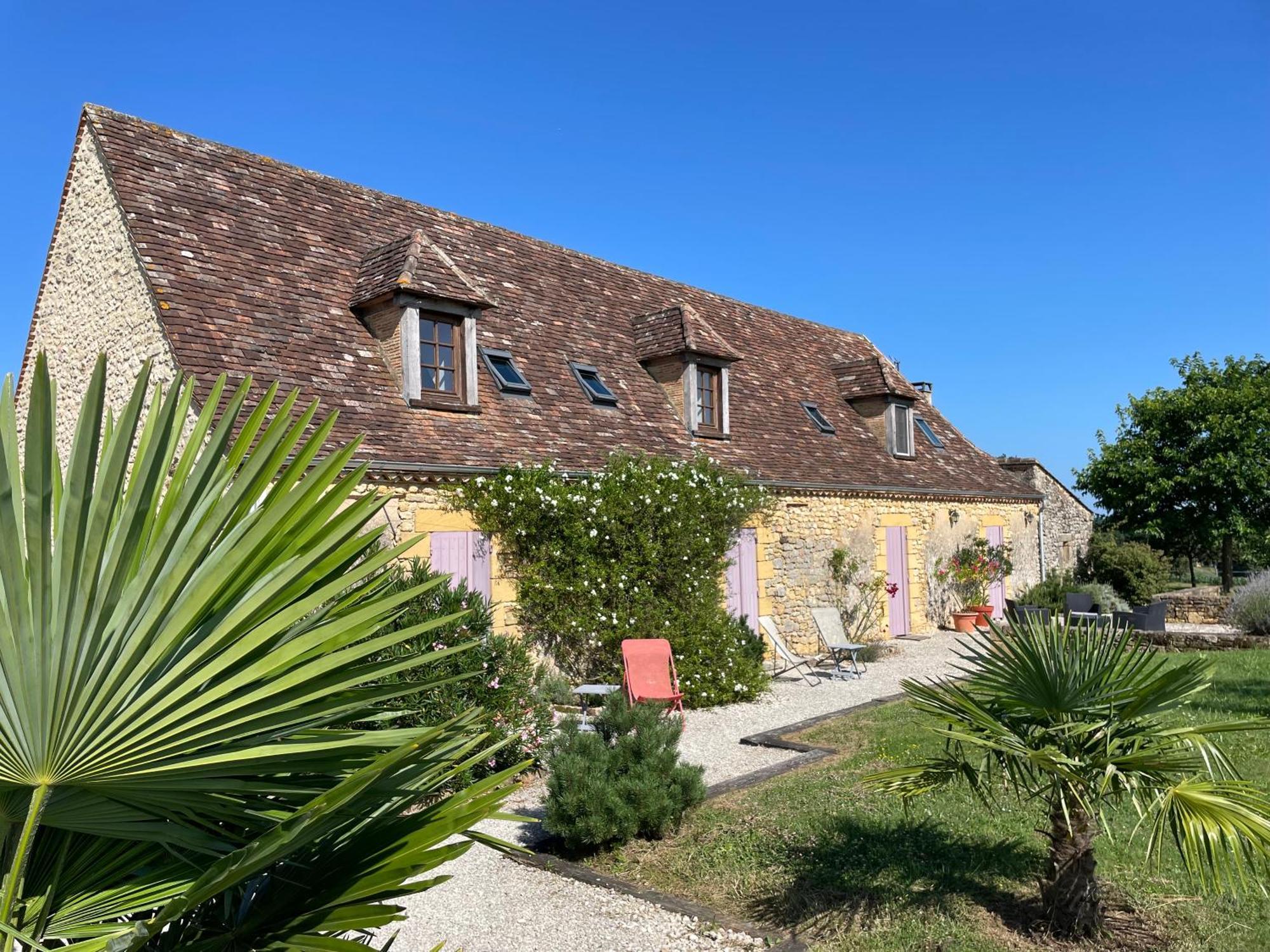 Chambre D'Hotes La Ferme De La Croix. Saint-Avit-Senieur Bagian luar foto