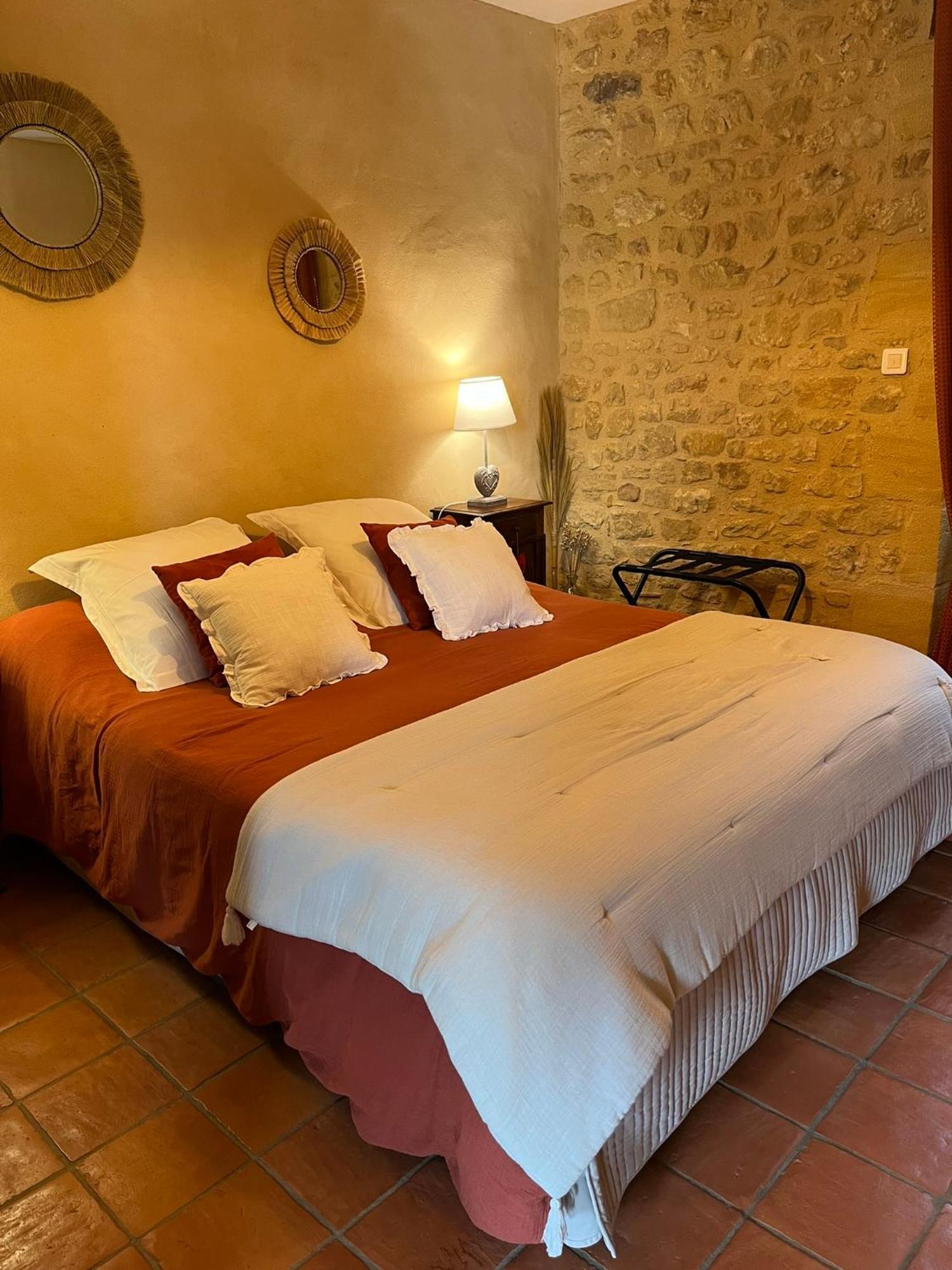 Chambre D'Hotes La Ferme De La Croix. Saint-Avit-Senieur Bagian luar foto