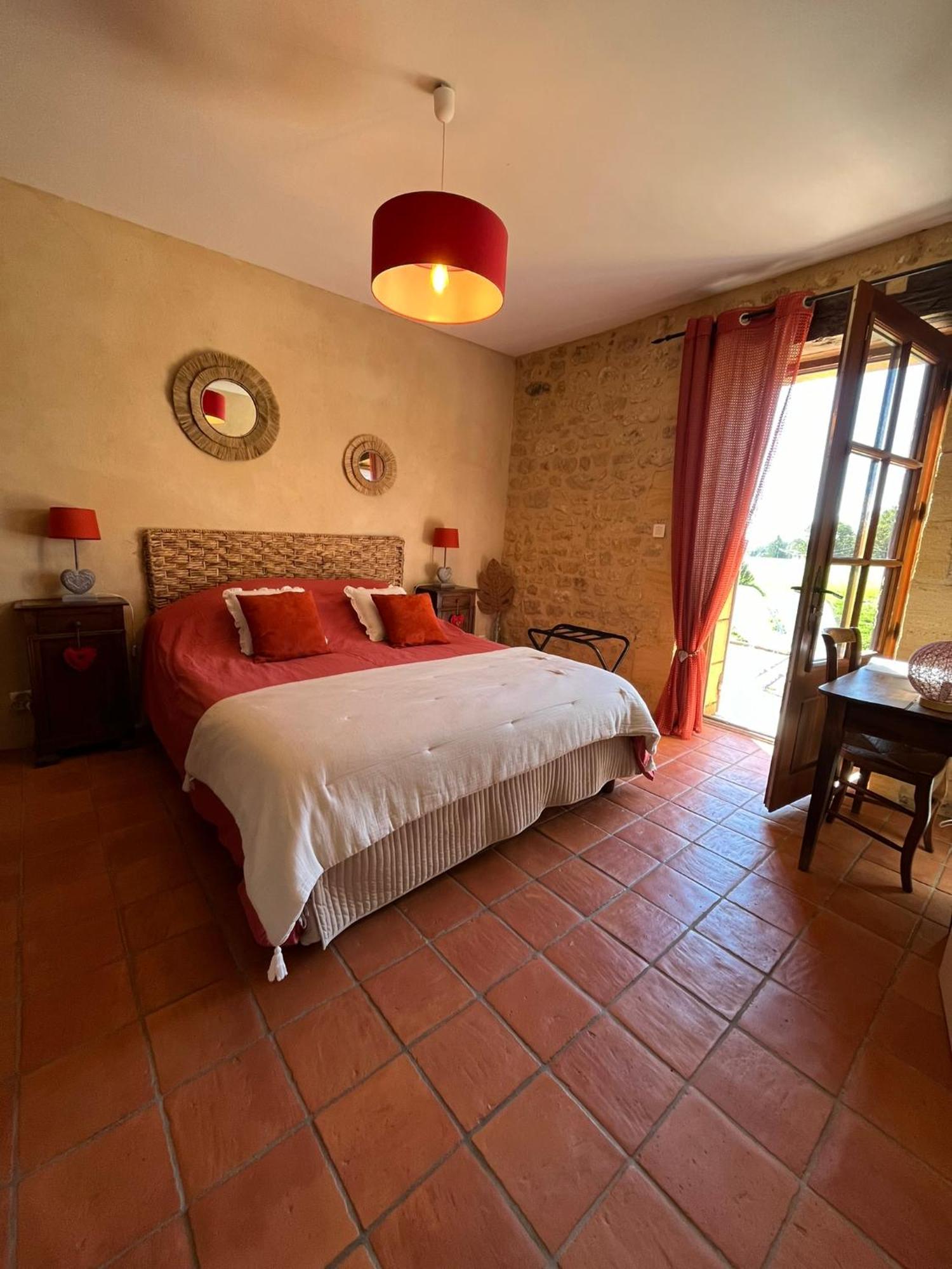 Chambre D'Hotes La Ferme De La Croix. Saint-Avit-Senieur Bagian luar foto