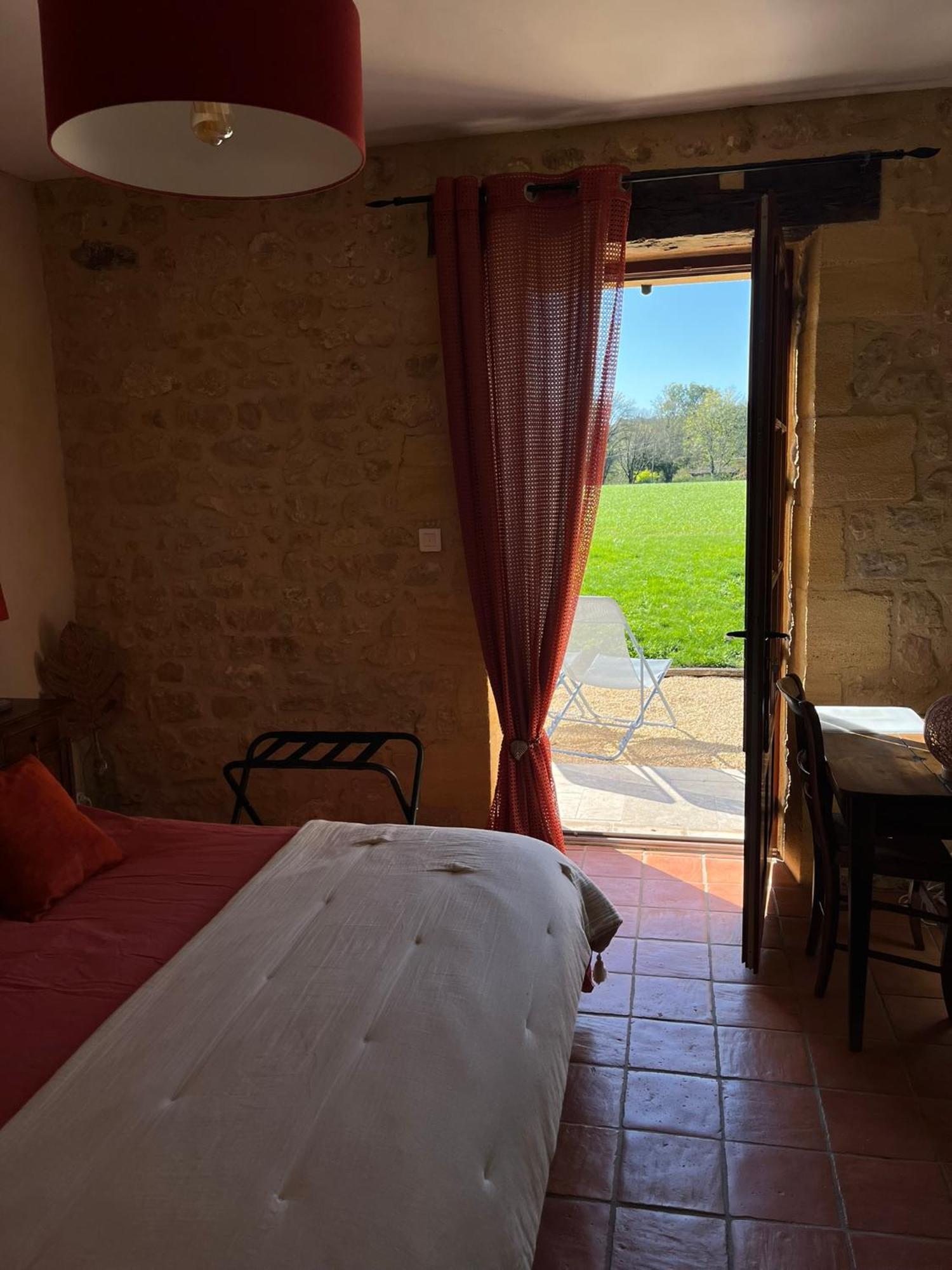 Chambre D'Hotes La Ferme De La Croix. Saint-Avit-Senieur Bagian luar foto